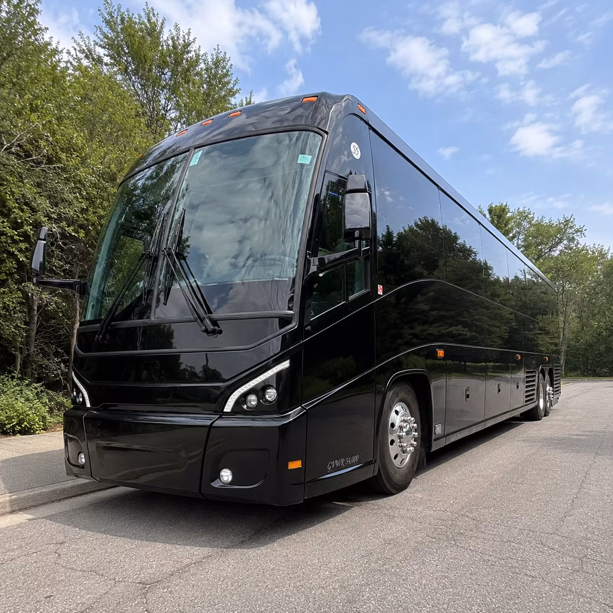 valdosta charter bus rental exterior