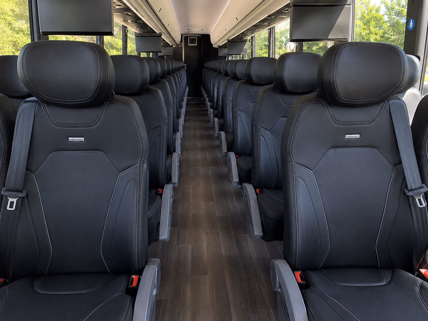 valdosta charter bus rental inside