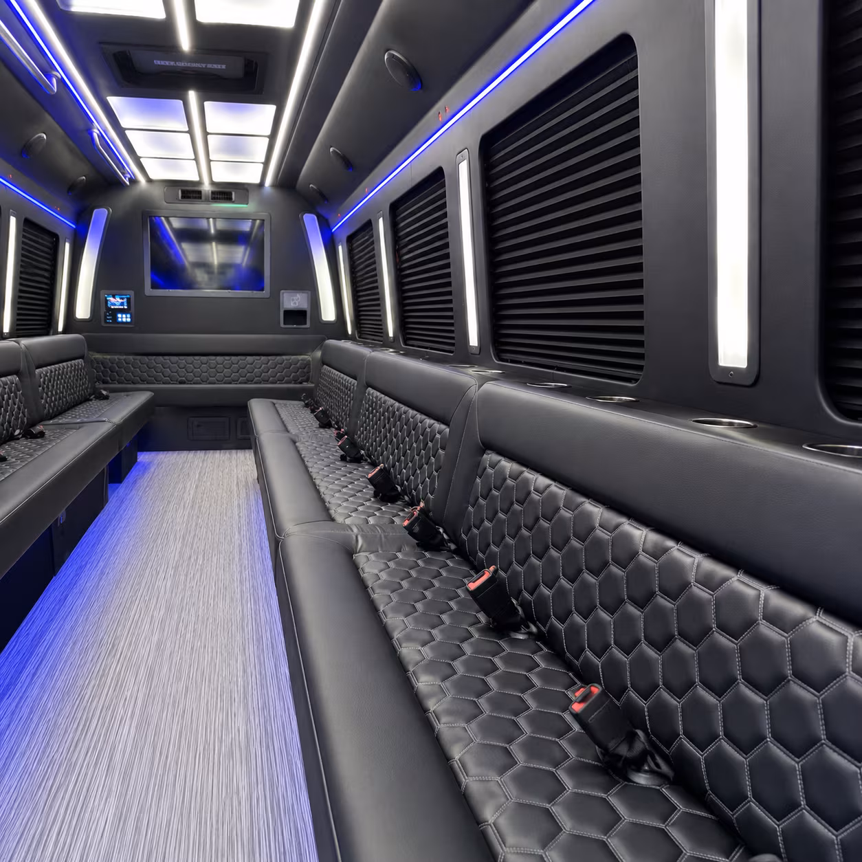 valdosta party bus rental interior