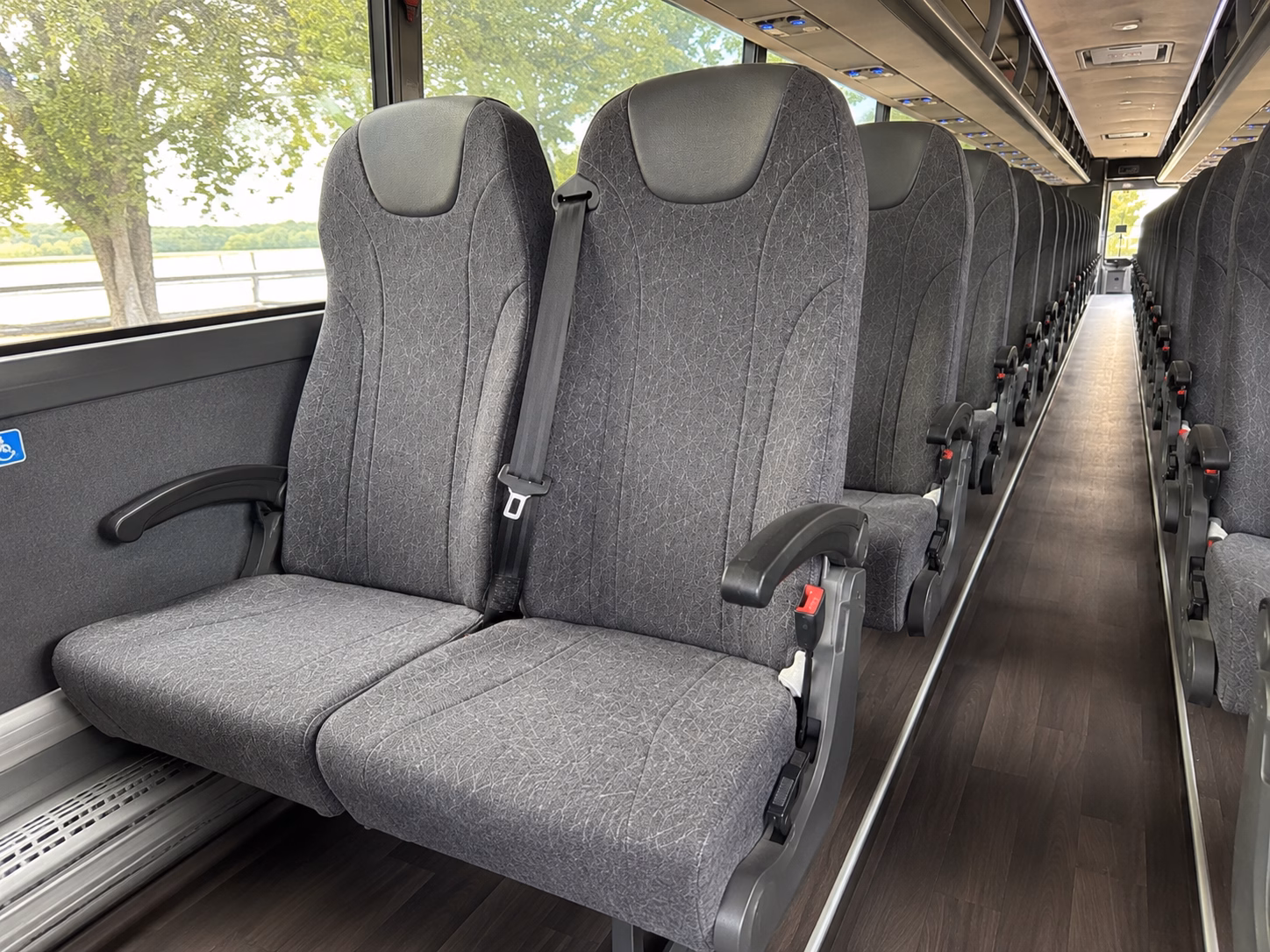 valdosta school event transportation onboard seating
